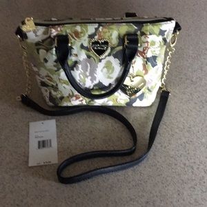 Betsey Johnson - Small Satchel - Olive